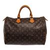 Image 1 : Louis Vuitton Brown Monogram Canvas Speedy 35cm Satchel Bag