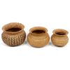 Image 5 : 3 Tarahumara Finely Woven Baskets