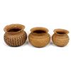 Image 6 : 3 Tarahumara Finely Woven Baskets