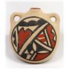 Image 1 : Native American Miniature Laguna Pottery Canteen