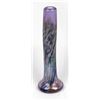 Image 1 : Maytum Studio Iridescent Blown Art Glass Bud Vase
