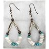 Image 1 : Native American Bead Earrings by Helen Gregory