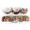 Image 1 : Set of 6 Natural Tiger Cowrie Shell Napkin Rings