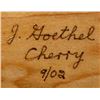 Image 8 : 2002 Hand Crafted Cherry Wood Bowl by J. Goethal