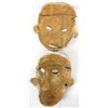 Image 5 : 2 Mexican Pottery Diablo Masks