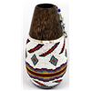 Image 5 : Beaded Vase by Kathy Kills Thunder