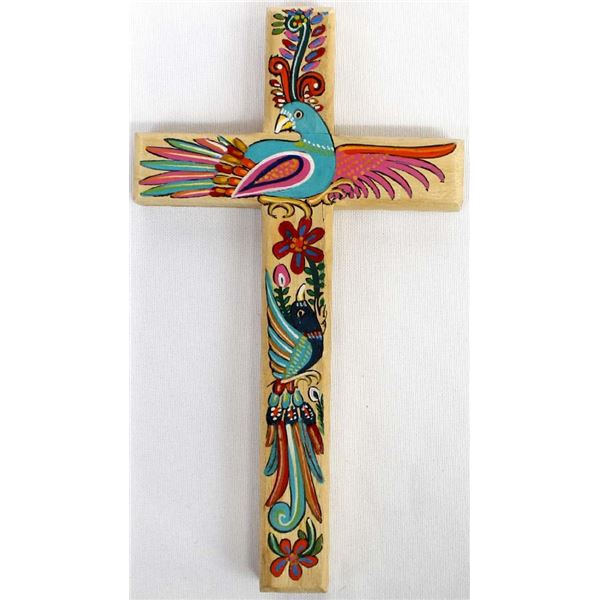 Hand Crafted Wood Cross by M & A Roldan Flores