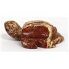 Image 5 : Hand Carved Jasper Sea Turtle