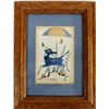 Image 1 : Native American Navajo Framed Card, Beatien Yazz