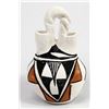 Image 1 : Acoma Miniature Pottery Wedding Vase by A. Corpuz