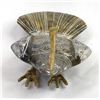 Image 2 : Brass and Carved Soapstone Ibis