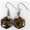 Image 4 : Unakite Earrings