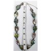 Image 8 : Faceted Iridescent Bead and Abalone Bead Necklace