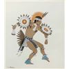 Image 2 : Framed Navajo Harrison Begay Eagle Dancer Print