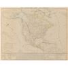 Image 2 : Rare Italian Map 1842 Republic Of Texas