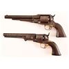 Image 2 : Cased Remington 1858 & Colt London Navy Revolvers