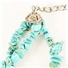 Image 2 : 3-Strand Turquoise Sterling Necklace