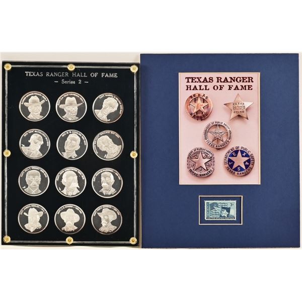 Texas Ranger Commemorative Coin & Stamp Set
