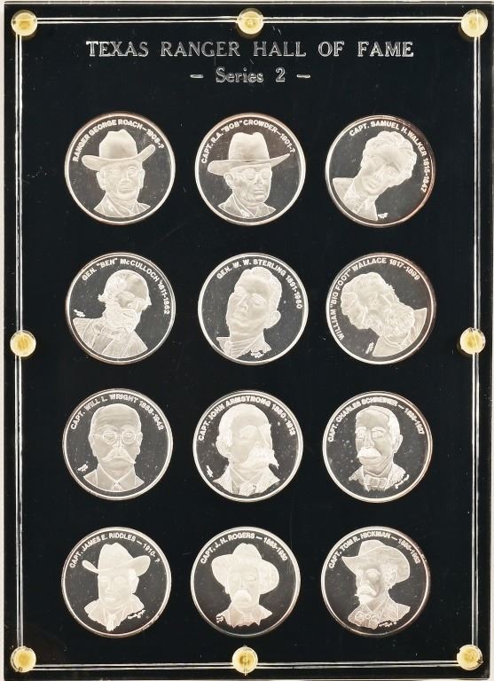 Texas Ranger Commemorative Coin & Stamp Set