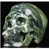 Image 2 : Large Size Carved Jade Skeleton Skull