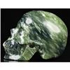 Image 4 : Large Size Carved Jade Skeleton Skull