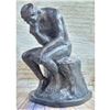Image 1 : After Rodin, The Thinker Bronze Sculpture