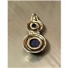 Image 3 : Modern Lapis Sterling Silver Pendant