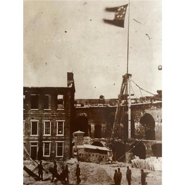 Civil War Charleston, Fort Sumter Photo Print