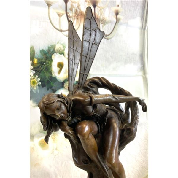 Forest Fairy Bronze Sculpture