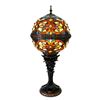 Image 1 : Spectacular Mounted Art Glass Globe Light