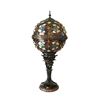 Image 2 : Spectacular Mounted Art Glass Globe Light