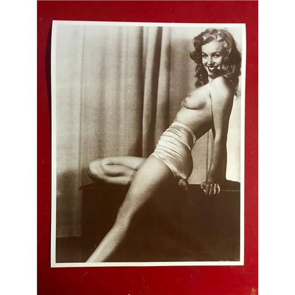 Topless Marilyn Monroe Photo Print