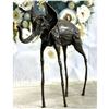Image 1 : After Dali, Surrealist Elephant Bronze Sculpture