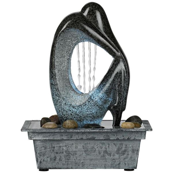 Modern Silhouette Tabletop Fountain