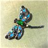Image 2 : Large Crystal Dragonfly Brooch Pin
