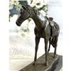 Image 1 : Signed Bronze Horse Sculpture