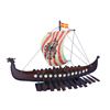 Image 8 : Wooden Viking Drakkar Ship Model