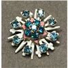 Image 1 : Mid Century Atomic Starburst Brooch