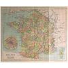 Image 2 : Early 1900's Atlas Map of France