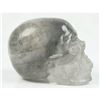 Image 2 : Carved Gray Quartz Skeleton Skull
