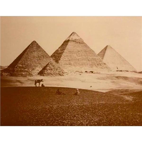 Pyramids of Giza Photo Print