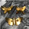 Image 2 : Set of Cloisonne Butterfly Pins, Pendants