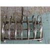 Image 2 : 19thc Gothic Silverplate Toast Rack