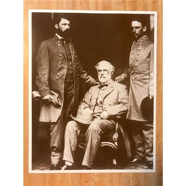 Confederate General Robert E Lee With Sons Photo Print