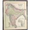 Image 1 : 1855 Atlas Map of Hindostan of British India