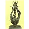 Image 1 : Abstract Greek Mythology, Medusa Bronze Sculpture
