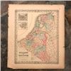 Image 2 : 19thc J. H. Colton Map of Holland And Belgium