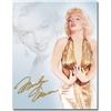 Image 1 : Marilyn Monroe Gold Dress Metal Sign