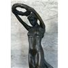 Image 1 : Roman Maiden With Laurel Wreath Bronze Sculpture