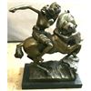 Image 1 : Amazon On Horseback Bronze Sculpture